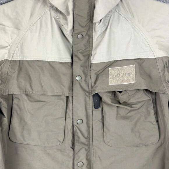 Orvis Flyfishing Wading  Jacket S Hooded Insulated Waterproof Taped Seams 2A1A - Picture 6 of 16